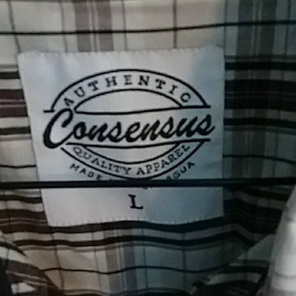 Mens Dress Flannel - Picture 2 of 2